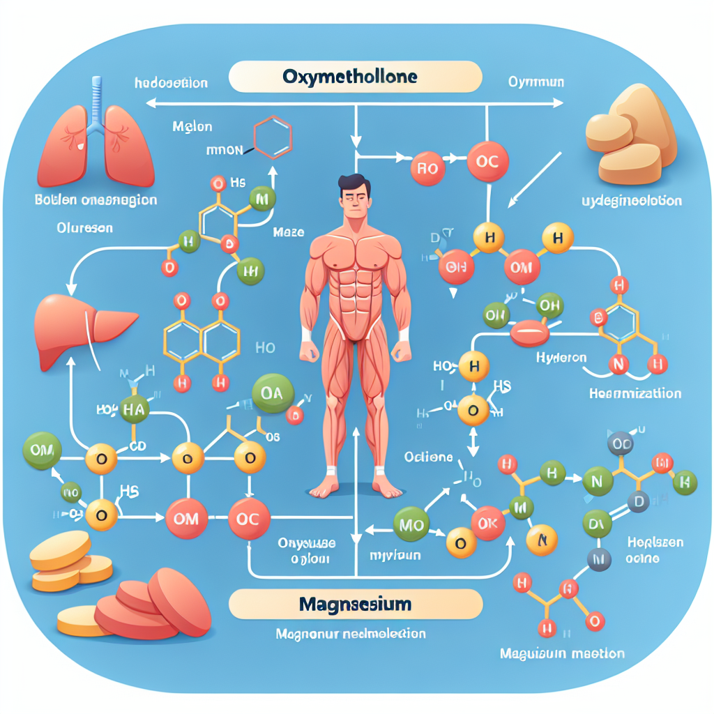Cómo influye Oximetolona en el metabolismo del magnesio