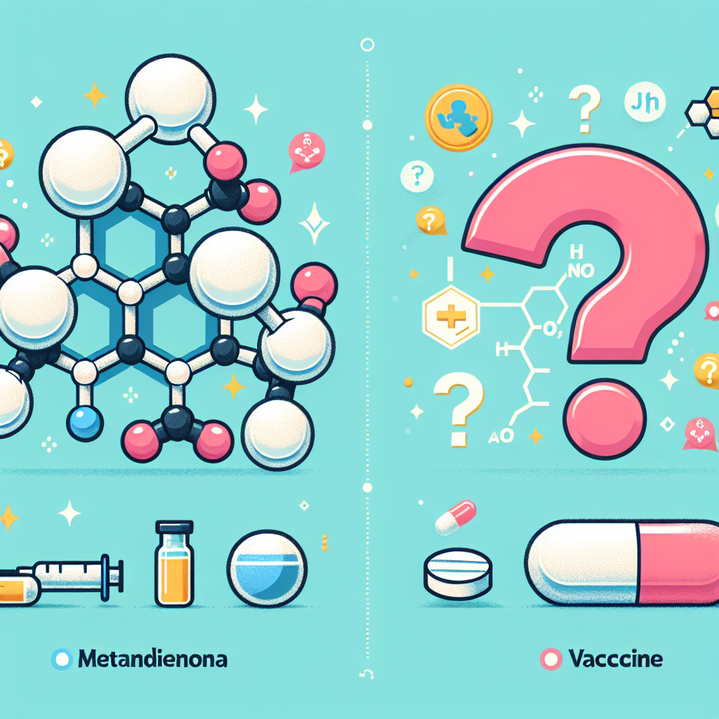 ¿Interfiere Metandienona con vacunas o medicamentos?