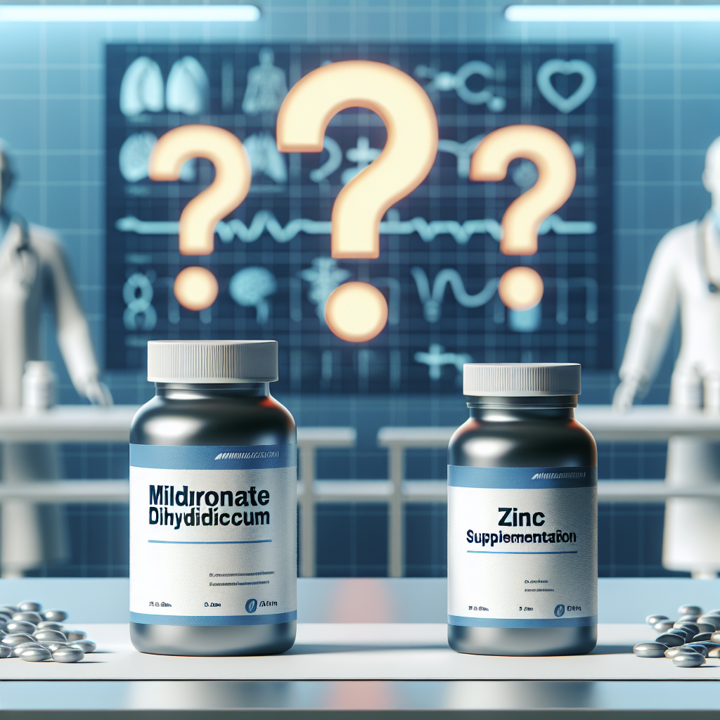 Mildronate Dihydricume y suplementación con zinc: ¿complementarios?