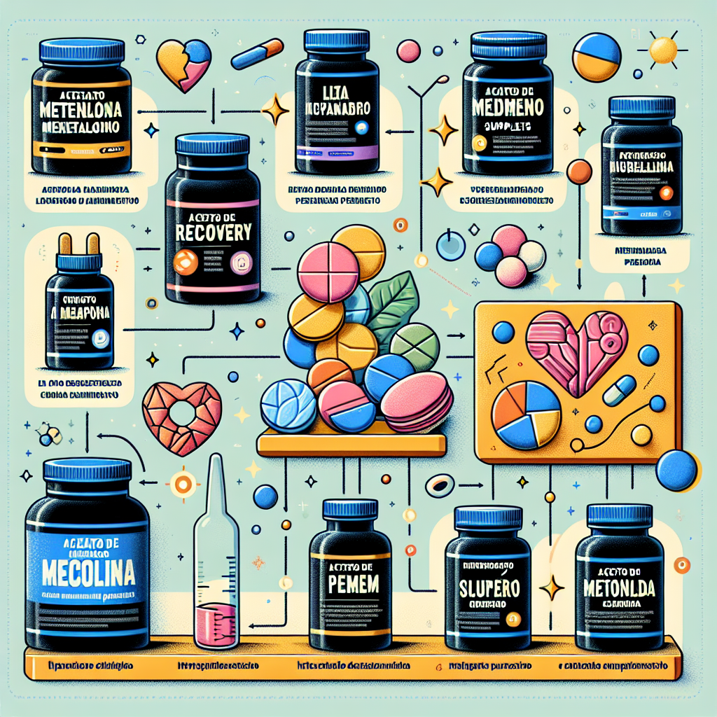 Qué suplementos de recuperación combinan bien con Acetato de metenolona