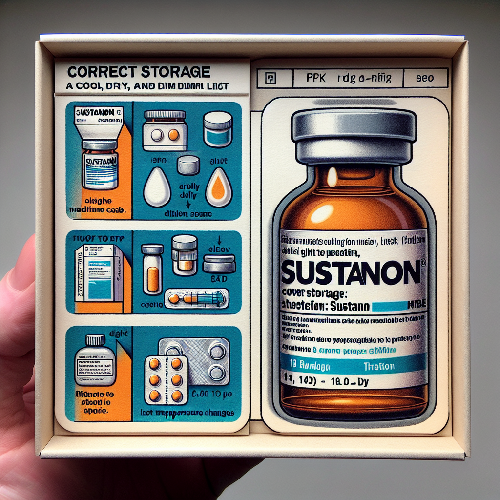 Cómo almacenar correctamente Sustanon