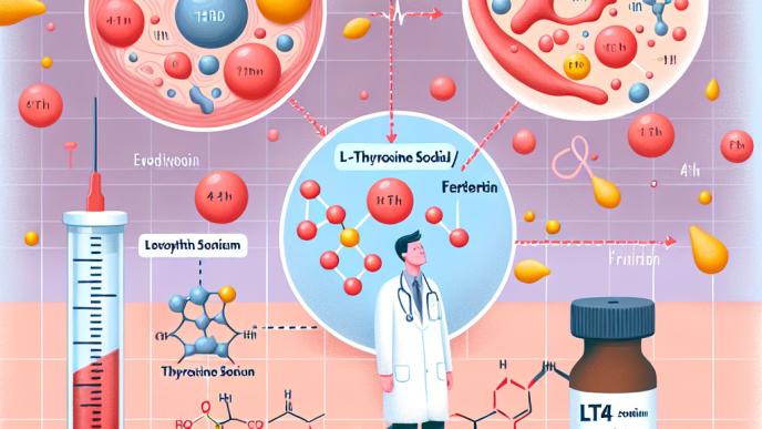 L-Thyroxine Sodium/Levothyroxine Sodium (LT4 sodium) y niveles de ferritina: ¿hay relación?