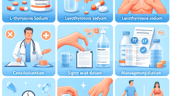 Qué hacer si L-Thyroxine Sodium/Levothyroxine Sodium (LT4 sodium) provoca retención líquida