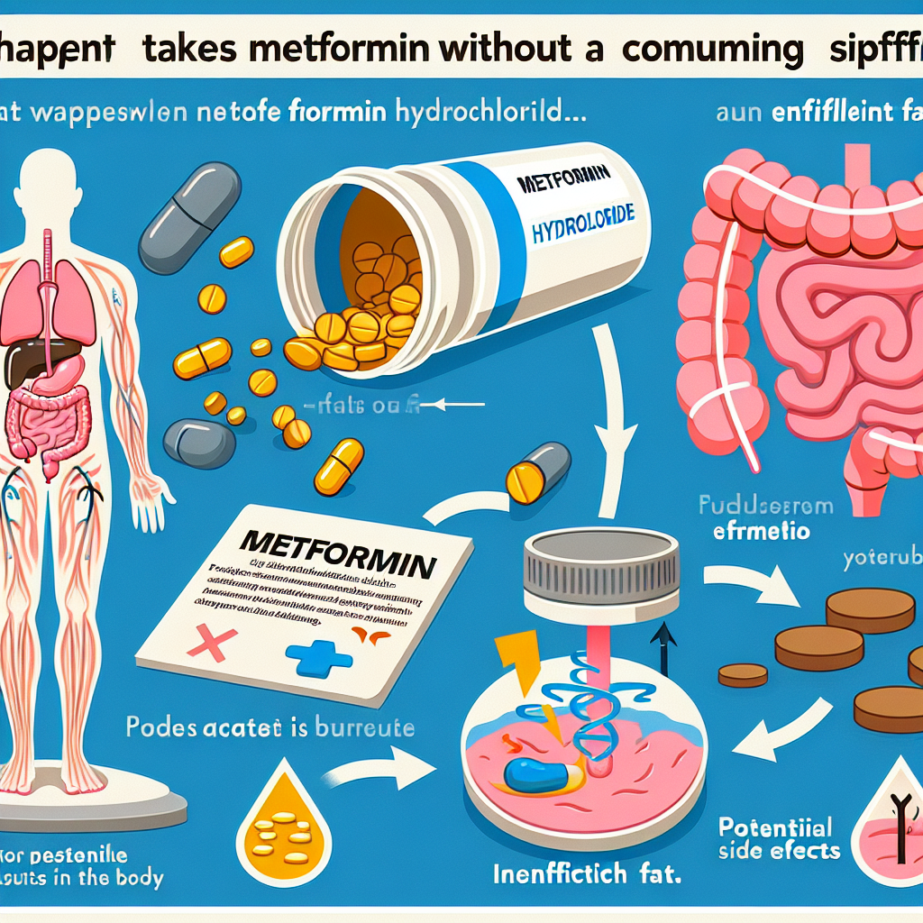 Qué sucede si usas Metformin Hydrochlorid sin consumir grasas suficientes