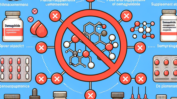 Qué tipo de suplementos no combinan bien con Semaglutid