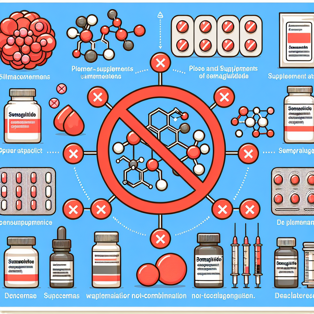 Qué tipo de suplementos no combinan bien con Semaglutid