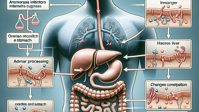 Cómo responde el sistema digestivo a Bloqueadores de la aromatasa