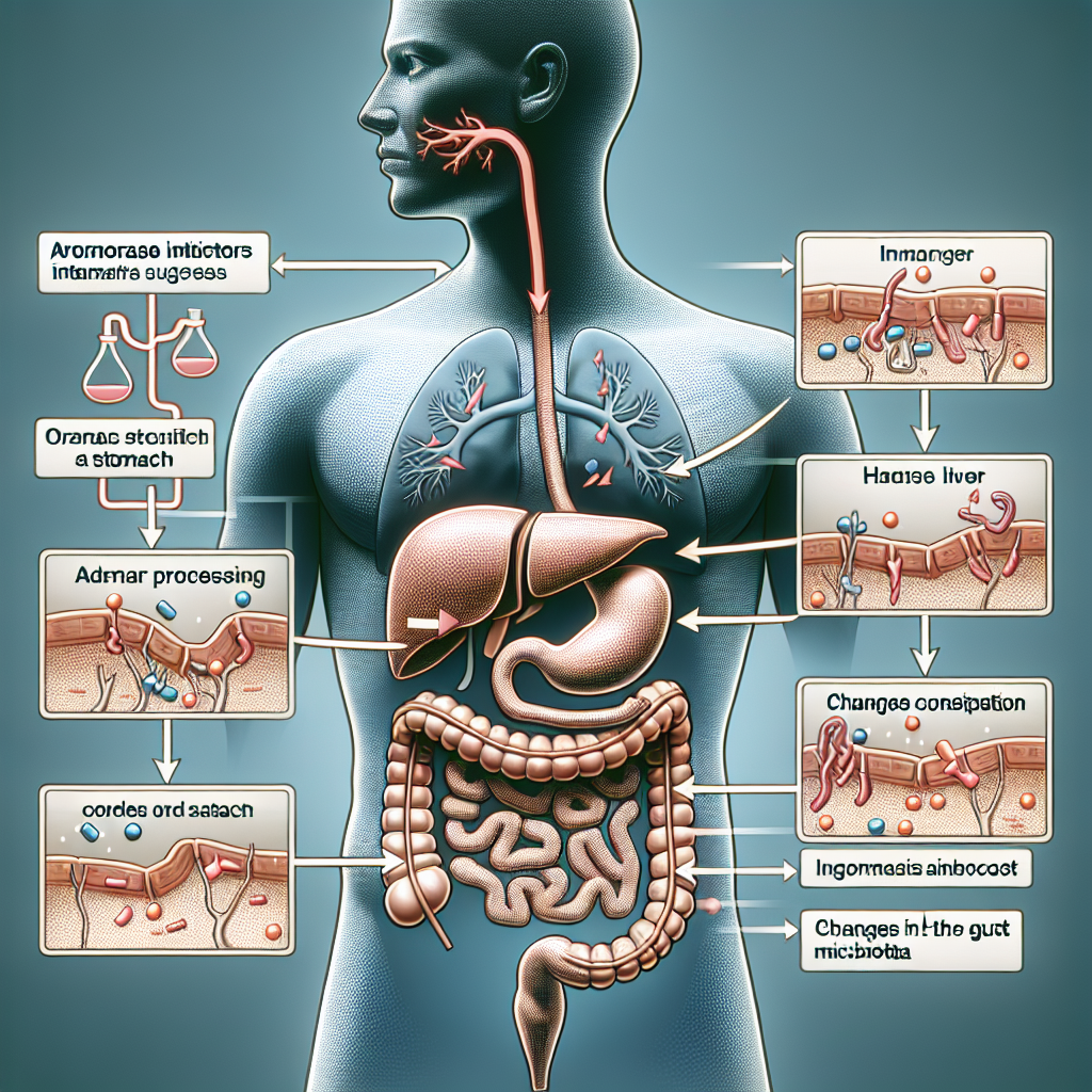 Cómo responde el sistema digestivo a Bloqueadores de la aromatasa