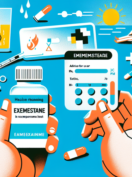 Consejos para usar Exemestane en calor extremo