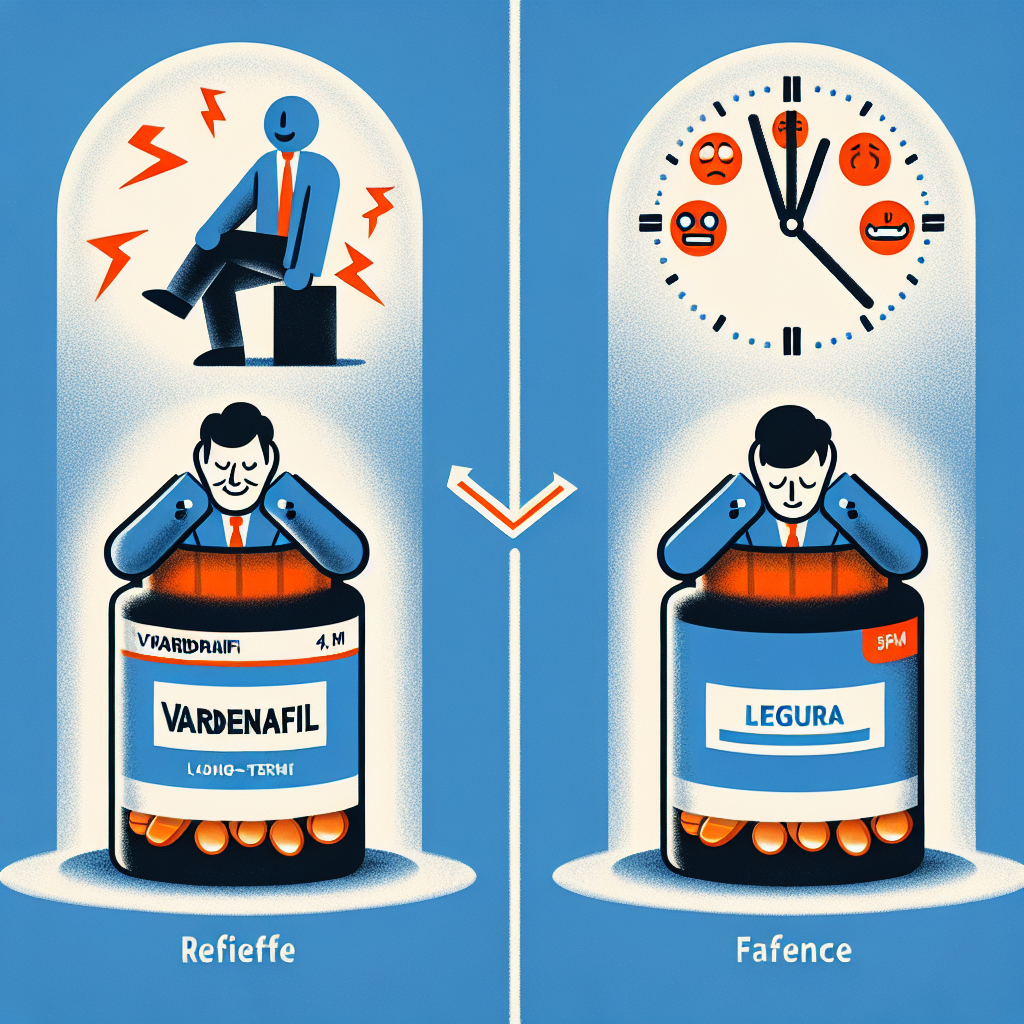 Efectos a largo plazo del uso de Vardenafil (Levitra Generic)