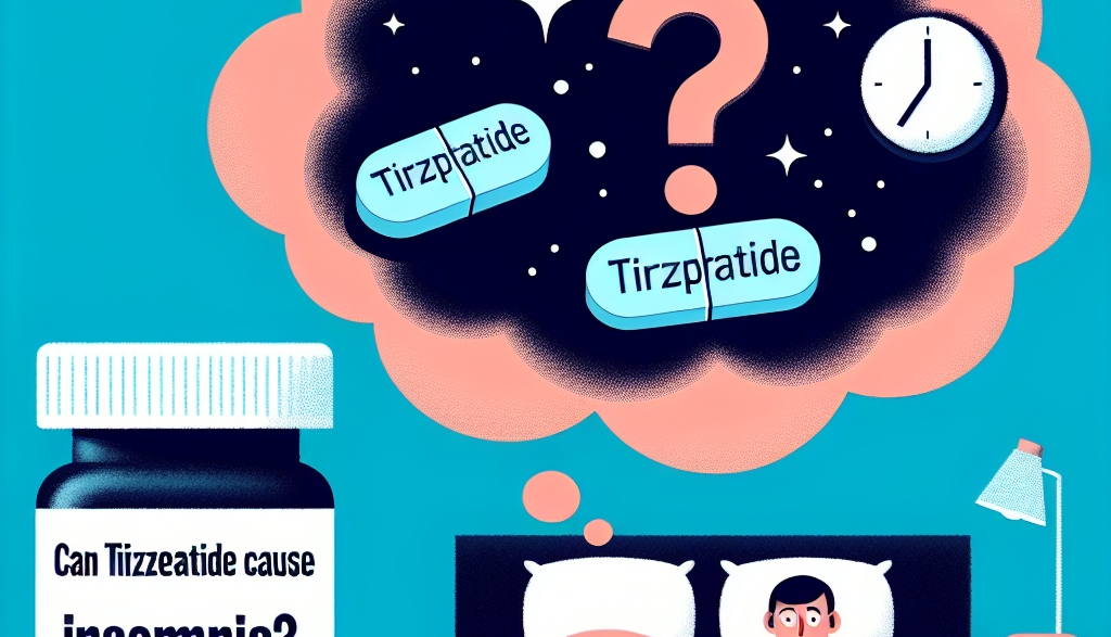 ¿Puede Tirzepatide causar insomnio?