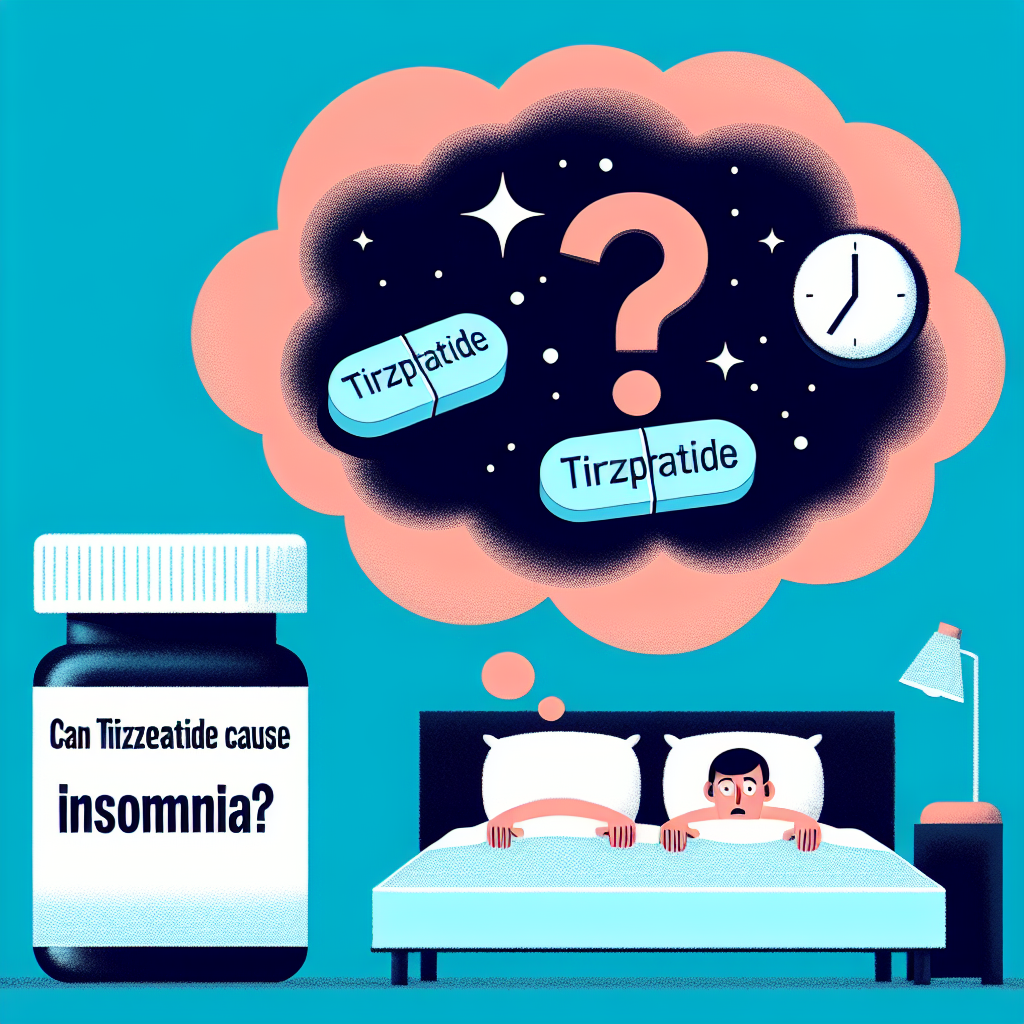 ¿Puede Tirzepatide causar insomnio?