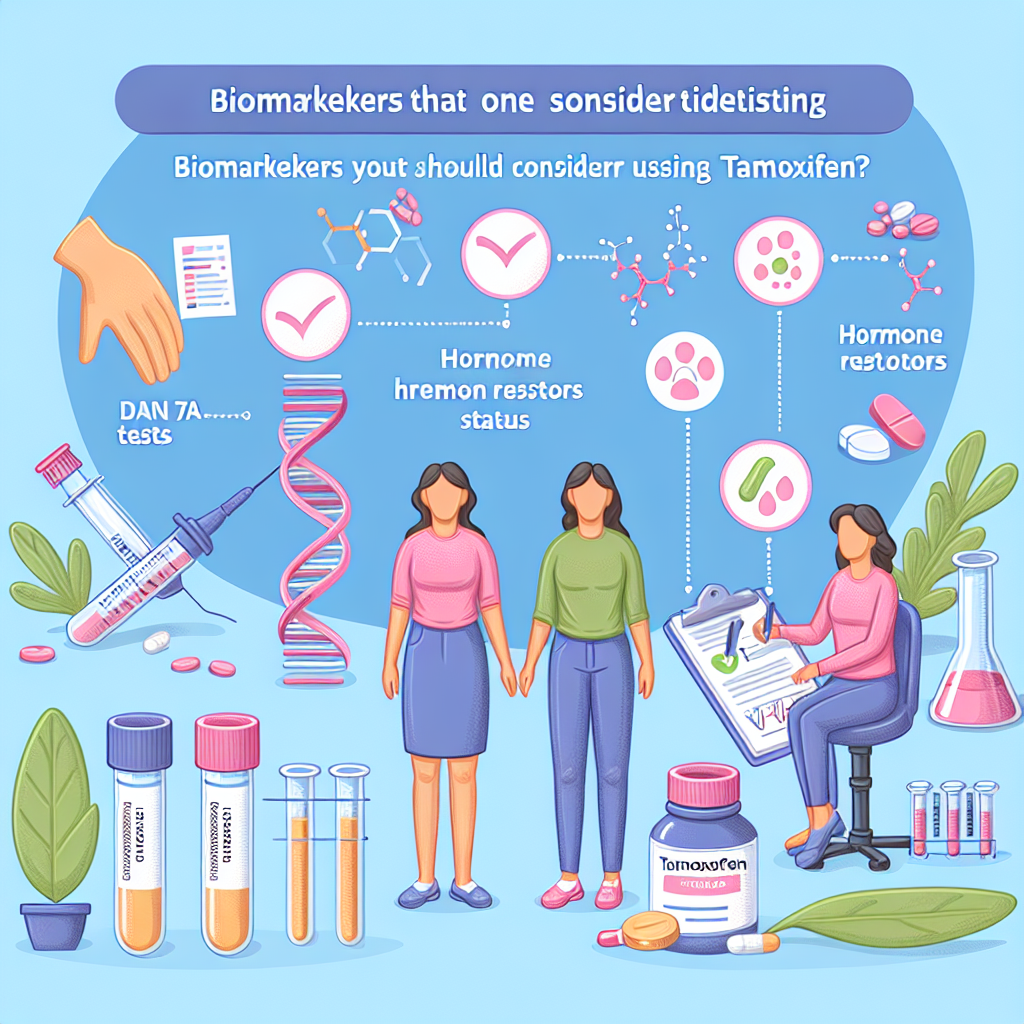 Qué biomarcadores revisar antes de usar Tamoxifeno