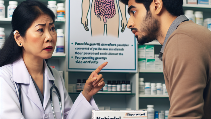 ¿Qué hacer si Nebivolol causa molestias gástricas?