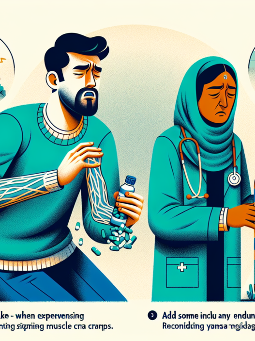 Qué hacer si tienes calambres musculares con Medicamentos de resistencia