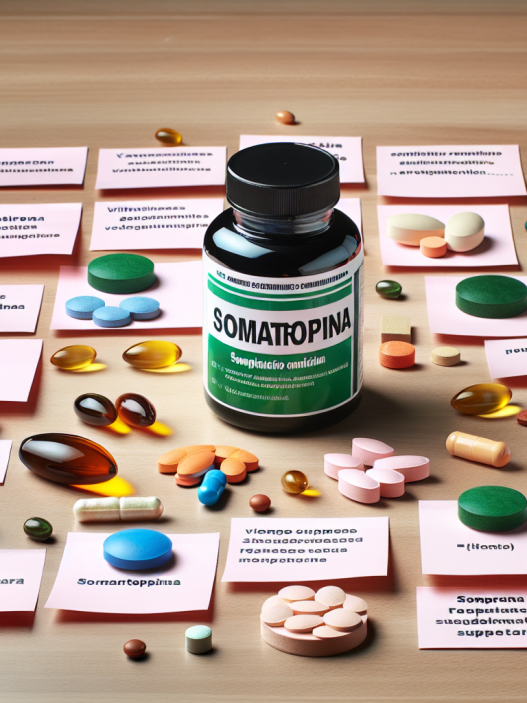 ¿Qué suplementos combinan bien con Somatropina?