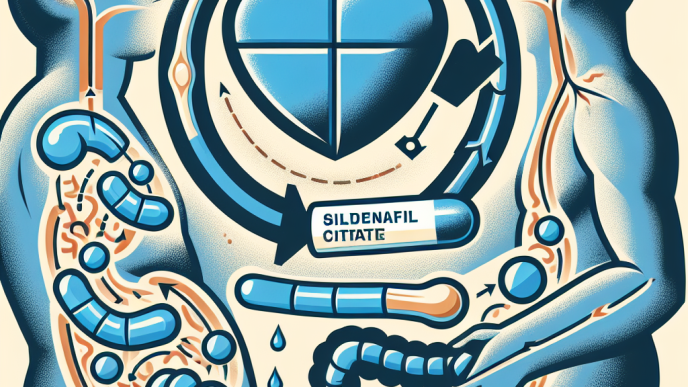 ¿Sildenafil Citrate (Viagra generic) puede afectar tu digestión?