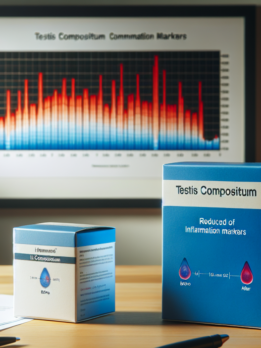 Testis Compositum y reducción de marcadores inflamatorios