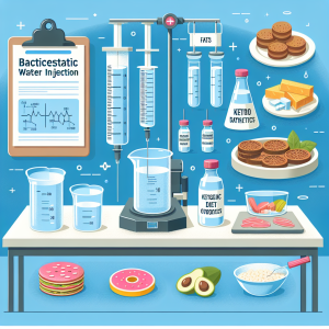 Uso de Agua bacteriostática para inyección con dieta cetogénica