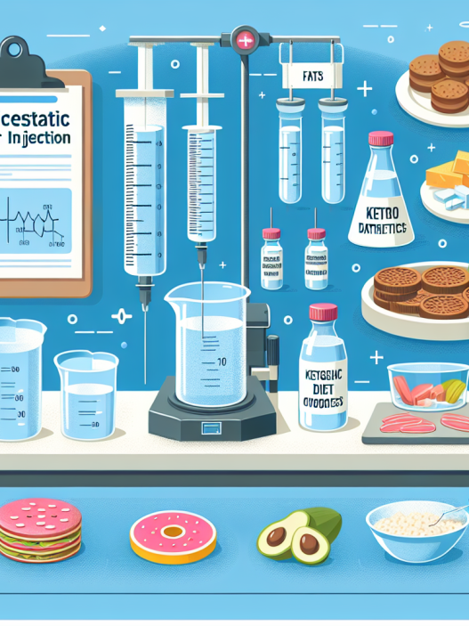 Uso de Agua bacteriostática para inyección con dieta cetogénica