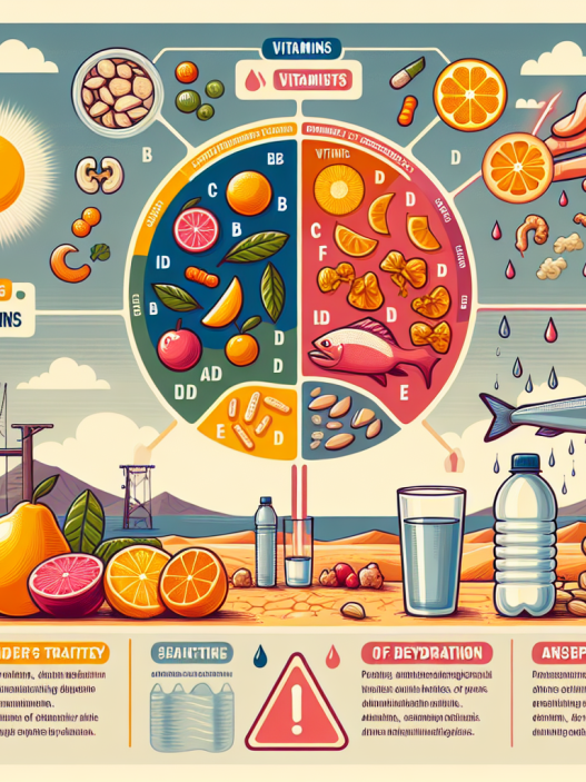 Vitamines y riesgos de deshidratación