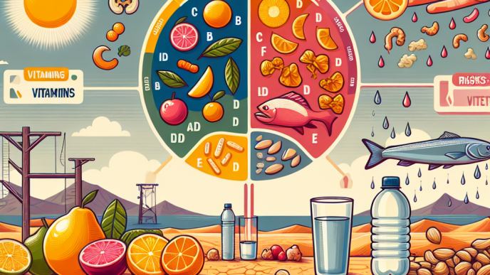 Vitamines y riesgos de deshidratación