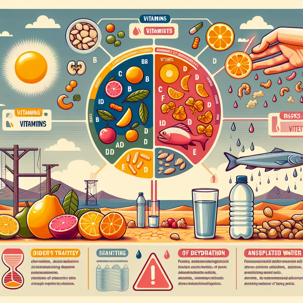 Vitamines y riesgos de deshidratación