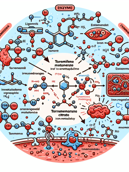 Cómo afecta Citrato de toremifeno al metabolismo del hierro