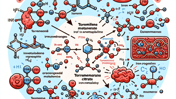 Cómo afecta Citrato de toremifeno al metabolismo del hierro