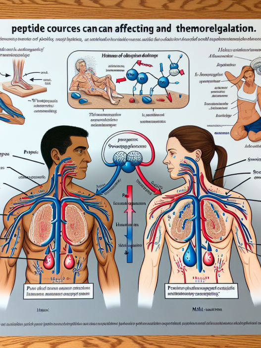 Cómo afecta Cursos de péptidos a la sudoración y termorregulación