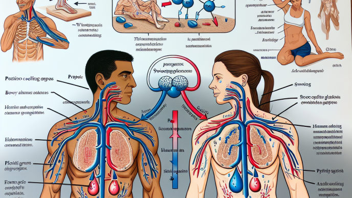 Cómo afecta Cursos de péptidos a la sudoración y termorregulación