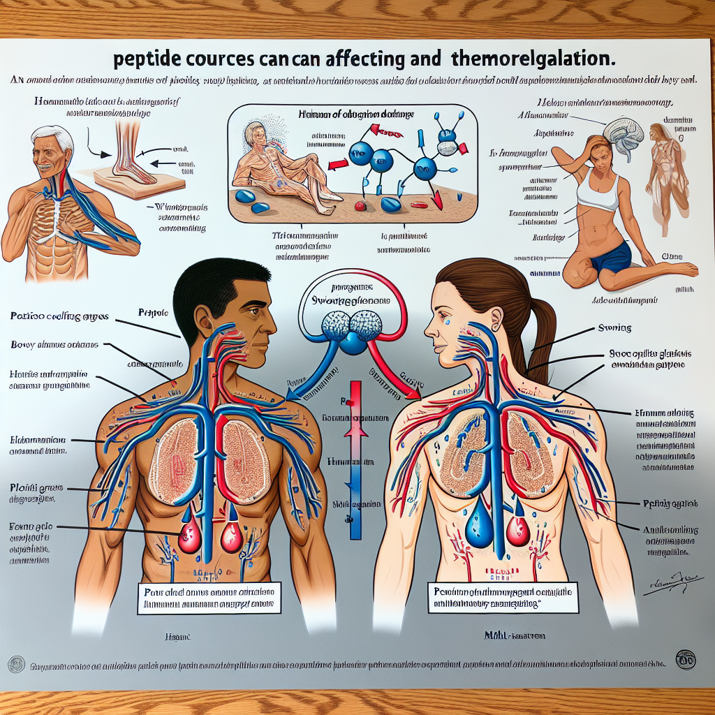 Cómo afecta Cursos de péptidos a la sudoración y termorregulación