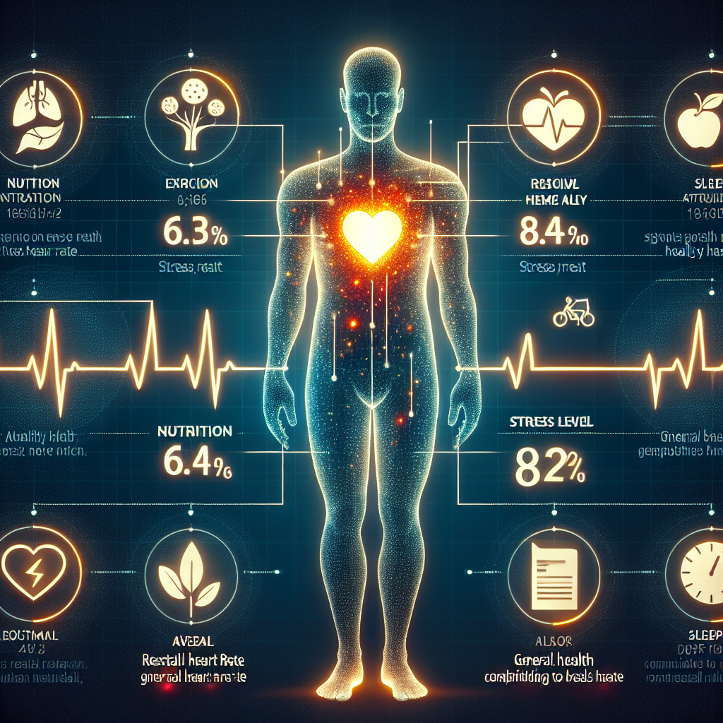 Cómo afecta Salud general al ritmo cardíaco en reposo