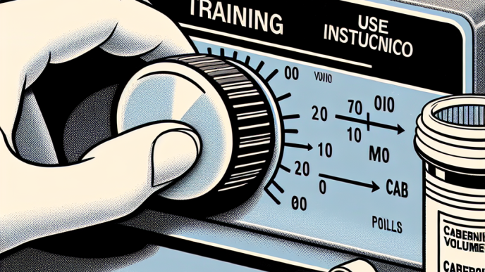 Cómo ajustar el volumen de entrenamiento con Cabergolina