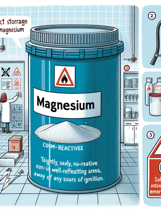 Cómo almacenar correctamente Magnesium