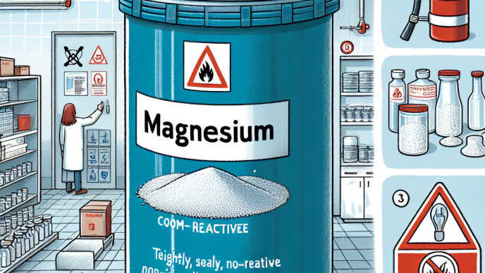 Cómo almacenar correctamente Magnesium