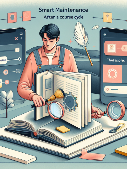 Cómo hacer mantenimiento inteligente tras un ciclo con Terapia posterior al curso