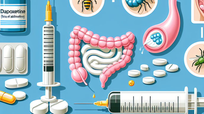 Diferencias entre Dapoxetine (Priligy) oral e inyectable