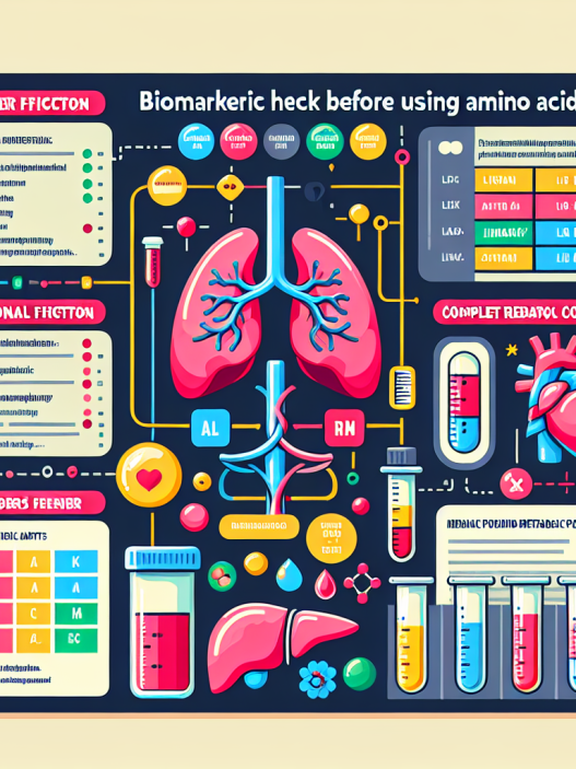 Qué biomarcadores revisar antes de usar Aminoácidos