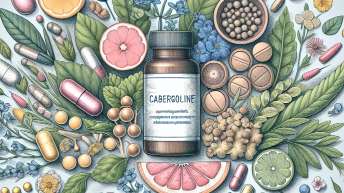 ¿Qué suplementos combinan bien con Cabergolina?