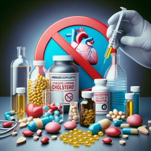 Suplementos prohibidos con Colesterol - agentes reductores