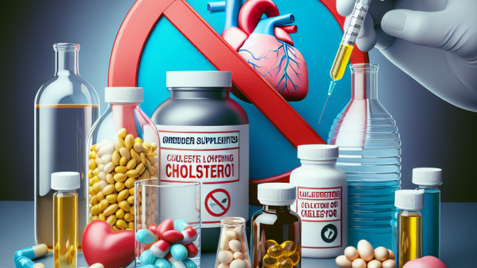 Suplementos prohibidos con Colesterol - agentes reductores