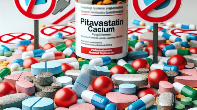 Suplementos prohibidos con Pitavastatina cálcica