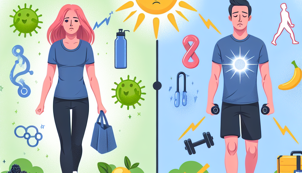 Cómo influye Salud inmunológica en el rendimiento al final del día