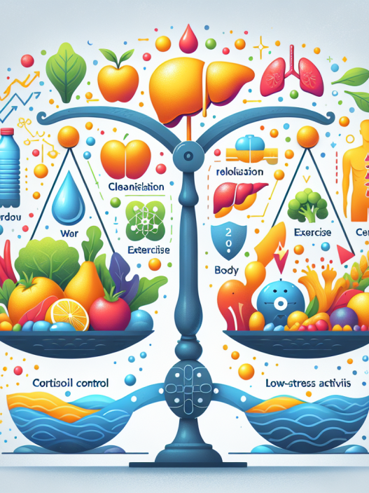Limpieza y desintoxicación y control de cortisol