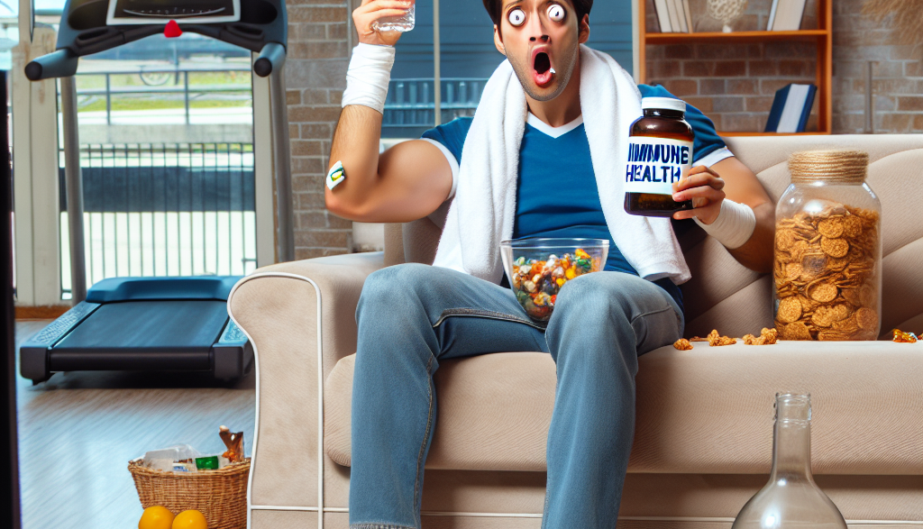 ¿Qué pasa si tomas Salud inmunológica sin entrenar?