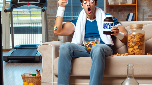 ¿Qué pasa si tomas Salud inmunológica sin entrenar?