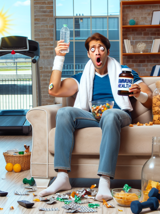 ¿Qué pasa si tomas Salud inmunológica sin entrenar?