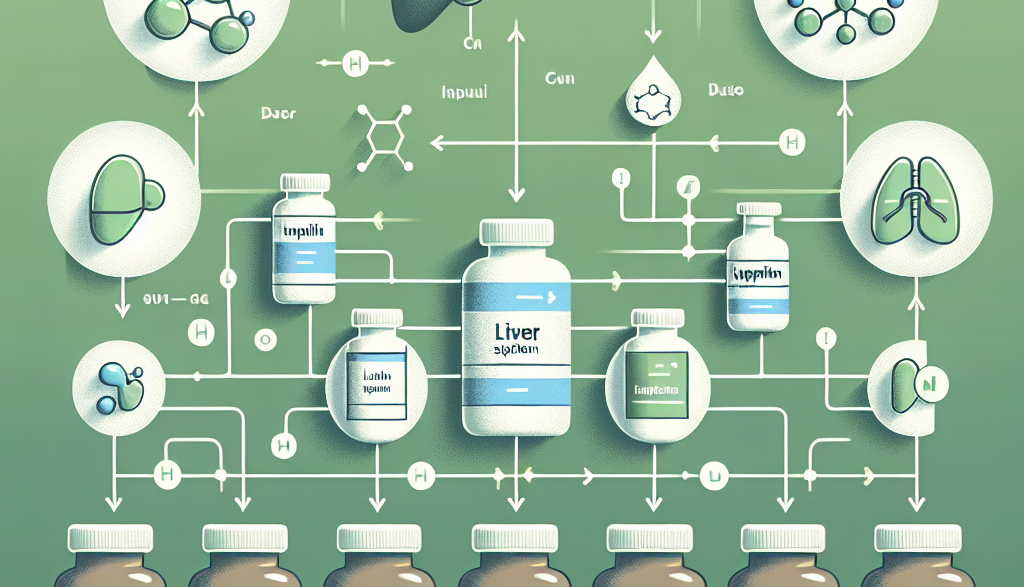 Qué suplementos hepáticos van mejor con Insulina