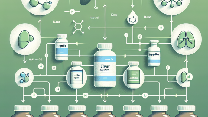 Qué suplementos hepáticos van mejor con Insulina